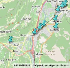 Mappa Via Fornaci, 38068 Rovereto TN, Italia (2.97692)