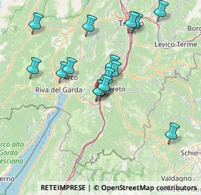 Mappa Via Fornaci, 38068 Rovereto TN, Italia (14.012)