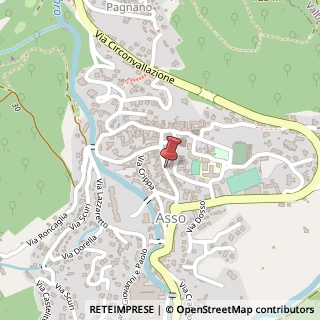 Mappa Via matteotti 40, 22033 Asso, Como (Lombardia)