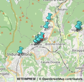 Mappa Via Onorevole Spagnoli, 21051 Arcisate VA, Italia (1.63727)
