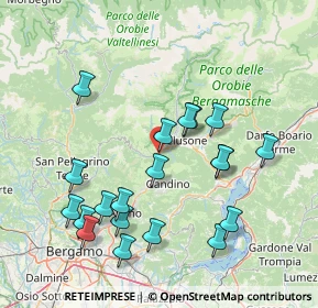 Mappa Sopra la Farmacia Agostini, 24028 Ponte Nossa BG, Italia (15.9555)