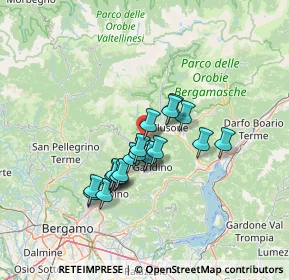 Mappa Sopra la Farmacia Agostini, 24028 Ponte Nossa BG, Italia (10.426)