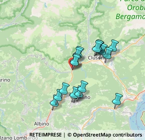 Mappa Sopra la Farmacia Agostini, 24028 Ponte Nossa BG, Italia (5.89222)