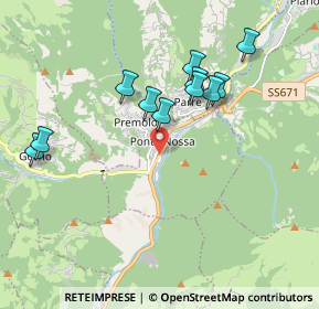 Mappa Sopra la Farmacia Agostini, 24028 Ponte Nossa BG, Italia (1.80727)