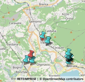 Mappa Strada Statale 394 del Verbano Orientale, 21034 Cocquio-trevisago VA, Italia (2.4075)