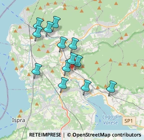 Mappa Strada Statale 394 del Verbano Orientale, 21034 Cocquio-trevisago VA, Italia (3.06462)