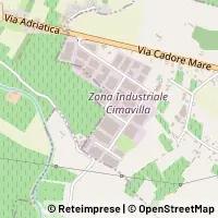 Hartă Codognè