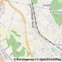 Map Cocquio-Trevisago