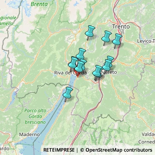 Mappa Via delle Busatte, 38069 Nago-torbole TN, Italia (9.54538)