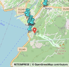 Mappa Via delle Busatte, 38069 Nago-torbole TN, Italia (0.77929)