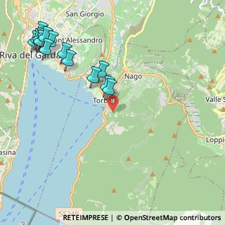 Mappa Via delle Busatte, 38069 Nago-torbole TN, Italia (2.75333)