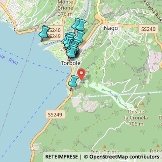 Mappa Via delle Busatte, 38069 Nago-torbole TN, Italia (0.8475)