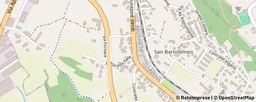 Mappa Cocquio Trevisago