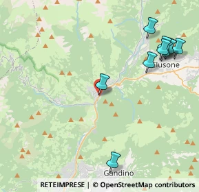 Mappa Ponte Nossa - provinciale, 24028 Ponte Nossa BG, Italia (5.695)