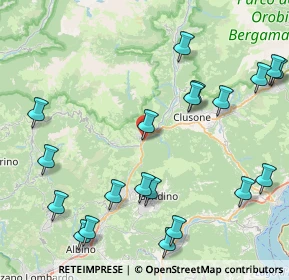 Mappa Ponte Nossa - provinciale, 24028 Ponte Nossa BG, Italia (10.353)