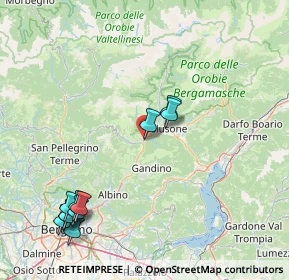 Mappa Ponte Nossa - provinciale, 24028 Ponte Nossa BG, Italia (19.36545)