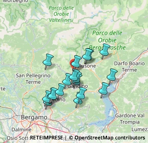 Mappa Ponte Nossa - provinciale, 24028 Ponte Nossa BG, Italia (11.715)