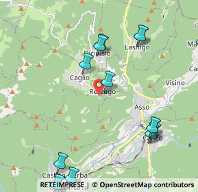 Mappa Via Annunciata Binda, 22030 Rezzago CO, Italia (2.65133)