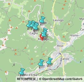 Mappa Via Annunciata Binda, 22030 Rezzago CO, Italia (1.81727)