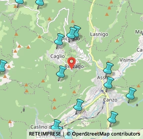 Mappa Via Annunciata Binda, 22030 Rezzago CO, Italia (3.2555)