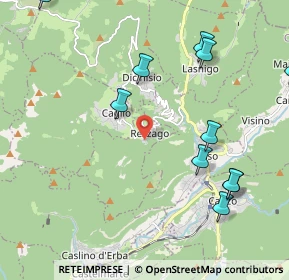 Mappa Via Annunciata Binda, 22030 Rezzago CO, Italia (2.50818)