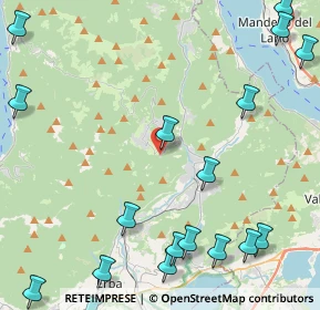 Mappa Via Annunciata Binda, 22030 Rezzago CO, Italia (6.6085)