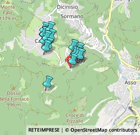 Mappa Via Annunciata Binda, 22030 Rezzago CO, Italia (0.66522)