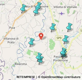 Mappa Via Codopè, 33087 Cecchini PN, Italia (2.2825)