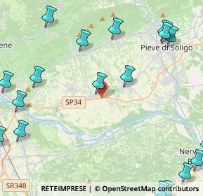 Mappa Via Brigata Mantova, 31010 Moriago della Battaglia TV, Italia (6.6865)