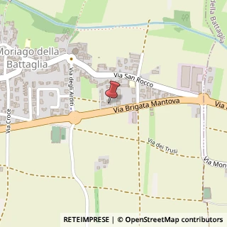 Mappa Via Brigata Mantova, 24, 31010 Moriago della Battaglia, Treviso (Veneto)
