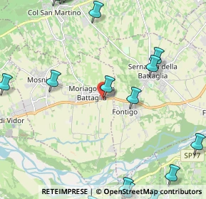 Mappa Via Brigata Mantova, 31010 Moriago della Battaglia TV, Italia (3.4445)