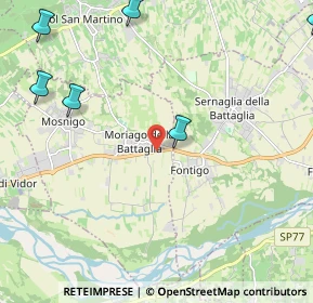 Mappa Via Brigata Mantova, 31010 Moriago della Battaglia TV, Italia (3.72)