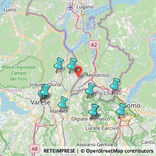 Mappa Via Monte Orsa, 21050 Clivio VA, Italia (8.05273)