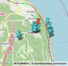 Mappa Via della Torre, 28838 Stresa VB, Italia (0.46667)