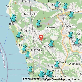 Mappa Località Fornaci Fasane, 21023 Besozzo VA, Italia (3.1635)