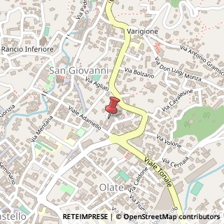 Mappa Via Privata Manzoni Francesca, 15, 23900 Lecco, Lecco (Lombardia)