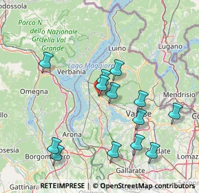 Mappa 21034 Besozzo VA, Italia (15.54154)