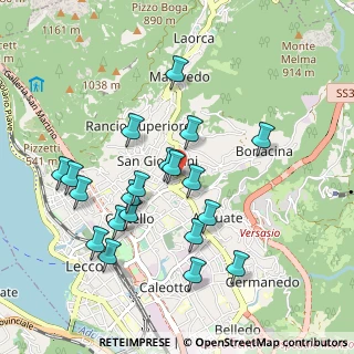 Mappa Via Francesca Manzoni, 23900 Lecco LC, Italia (0.931)