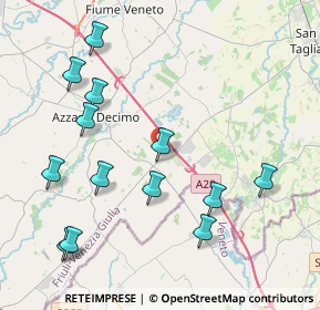 Mappa Via S. Marco, 33083 Villotta PN, Italia (4.53692)