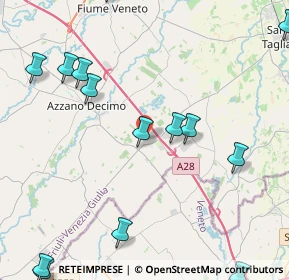 Mappa Via S. Marco, 33083 Villotta PN, Italia (6.791)
