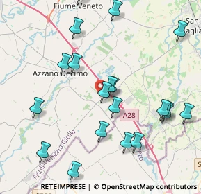 Mappa Via S. Marco, 33083 Villotta PN, Italia (4.4685)