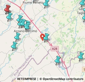 Mappa Via S. Marco, 33083 Villotta PN, Italia (6.2495)