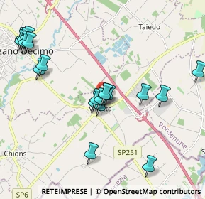 Mappa Via S. Marco, 33083 Villotta PN, Italia (2.12)
