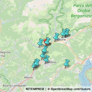 Mappa Viale Rimembranze, 24028 Ponte Nossa BG, Italia (6.00357)