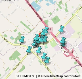 Mappa Via Tolmezzo, 33083 Villotta PN, Italia (0.634)