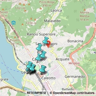 Mappa Viale Adamello, 23900 Lecco LC, Italia (1.172)