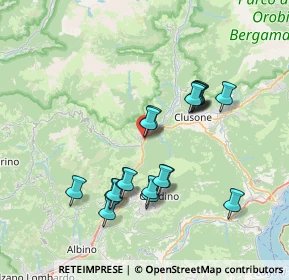 Mappa 24028 Ponte Nossa BG, Italia (6.75684)