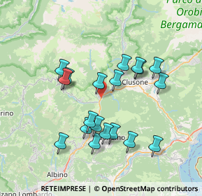 Mappa 24028 Ponte Nossa BG, Italia (6.79263)