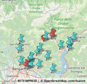 Mappa 24028 Ponte Nossa BG, Italia (15.9625)