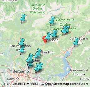 Mappa 24028 Ponte Nossa BG, Italia (15.7435)